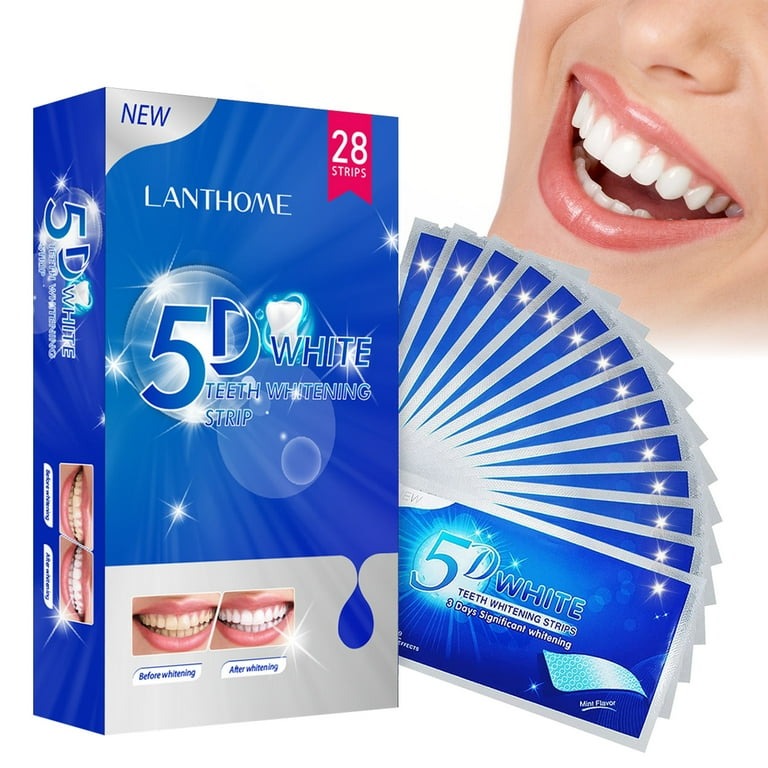 ✨Caja de Laminas Blanqueador de dientes 3D White✨